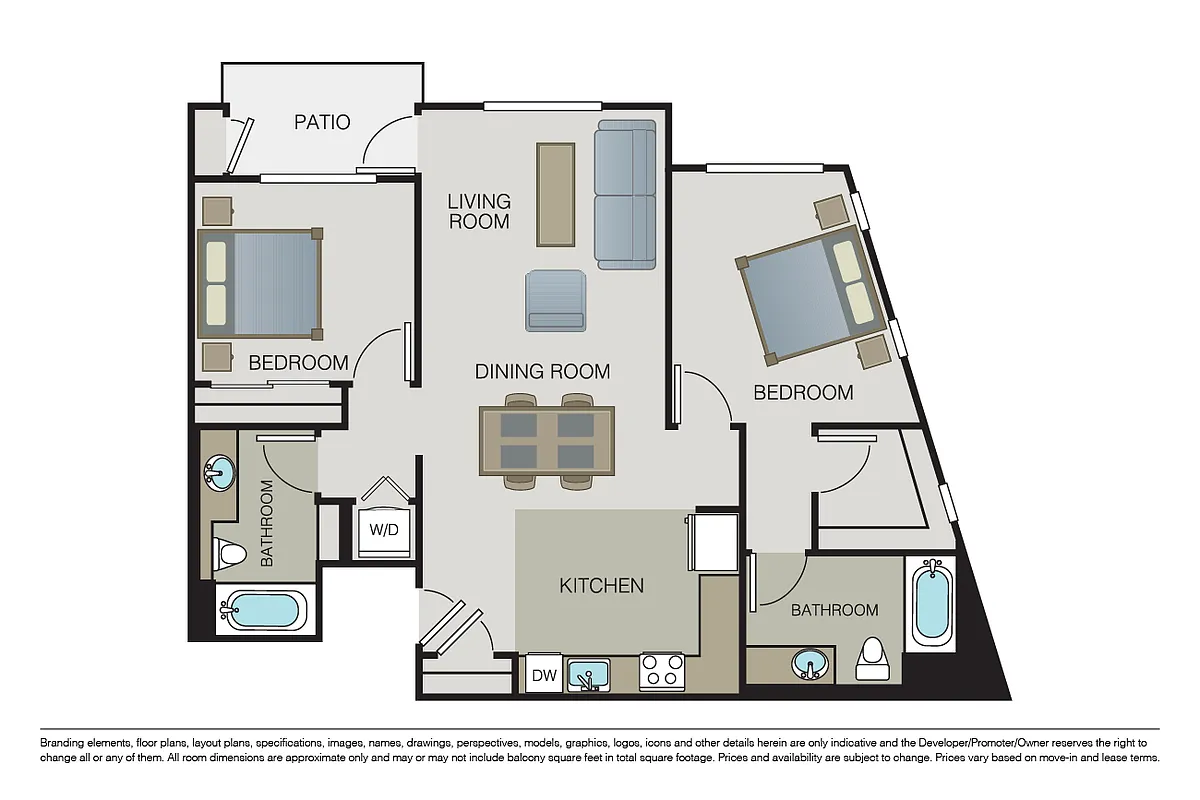 Floor plan Plan 2C