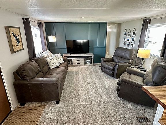 Living room w/ sleeper sofa