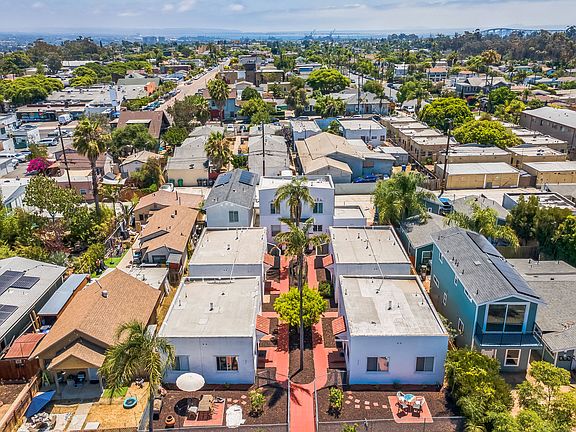 Airplane view of the property.