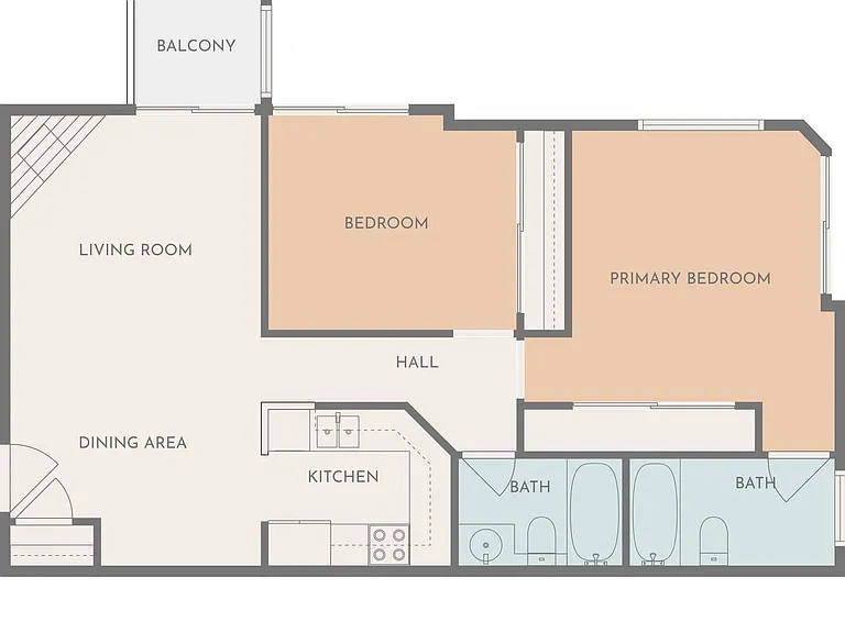 8715 Burton Way - Urban Feel Charming 2 bed 2 bath — Photo 19