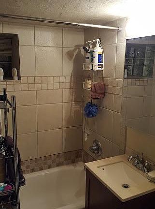 Upgraded bathroom
