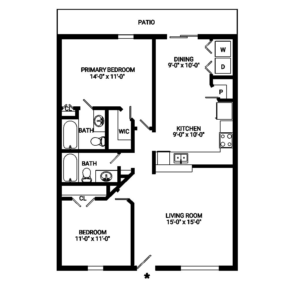 Floor plan Grace