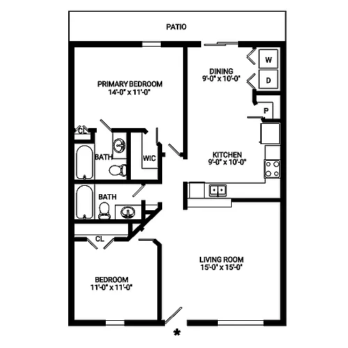Floor plan Grace