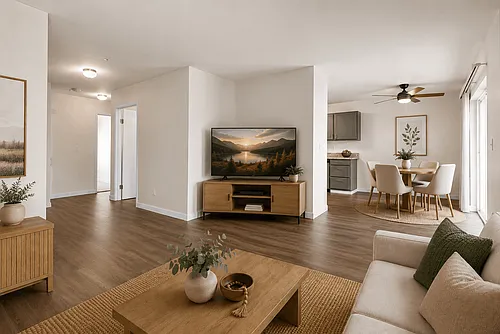 Floor plan Two Bedroom One Bath