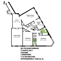 601 Pelham Parkway North in Bronxwood