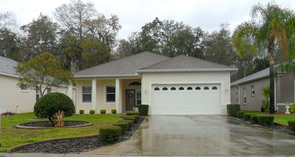 Inviting front porch