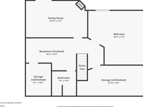 1070 York St, Plymouth, MI 48170