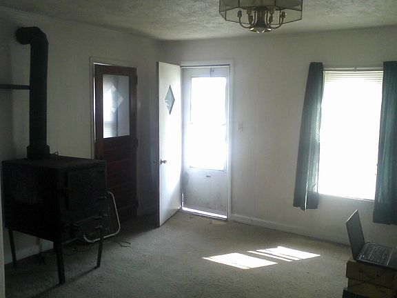 Living room  13' x 13'  facing front door