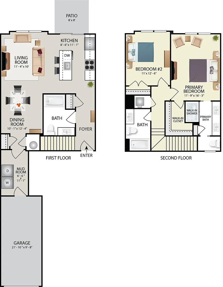 Floor plan Amber