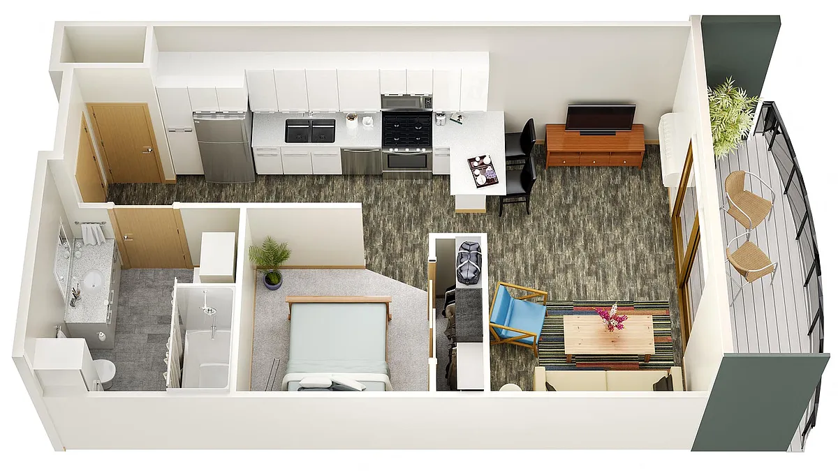 Floor plan A1