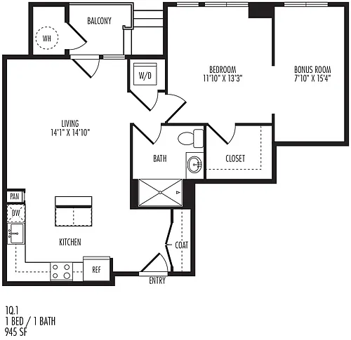 Floor plan 1Q1
