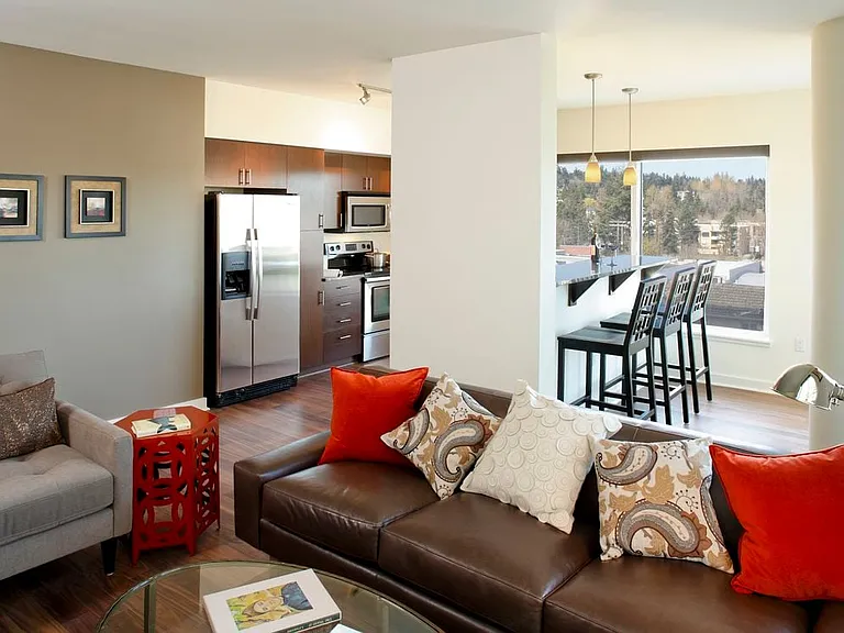 Classic Package I living room with hard surface flooring