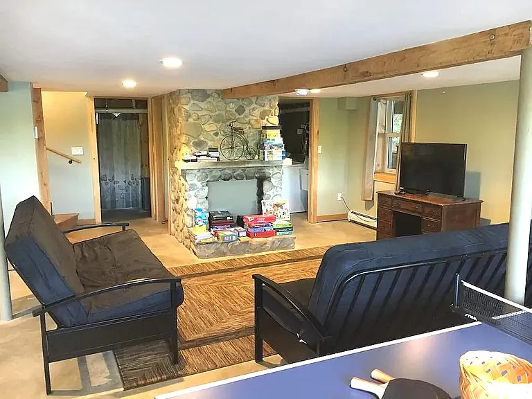 Family room lower level
