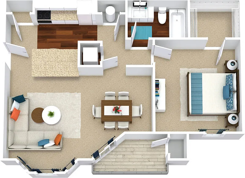 Floor plan The Lakeway