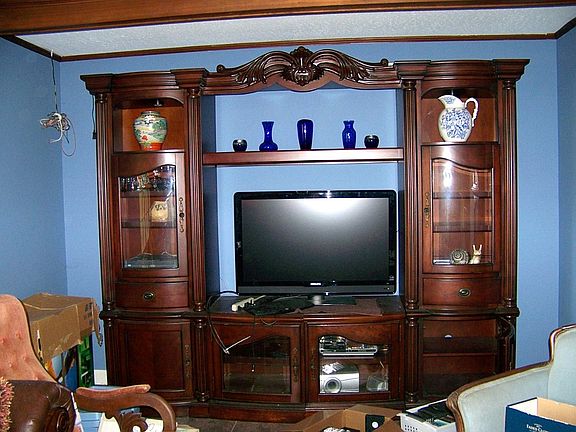 Fireplace in Dining Room