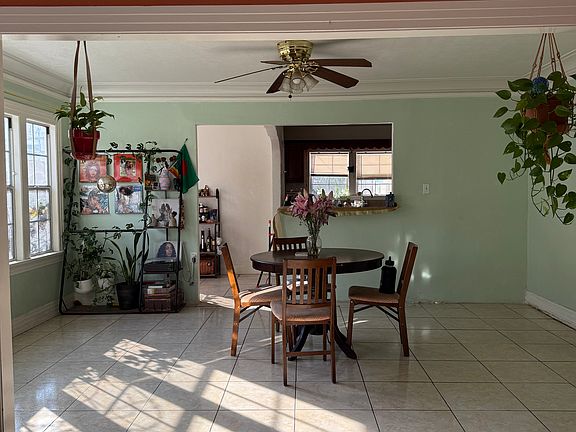 Open concept dining room