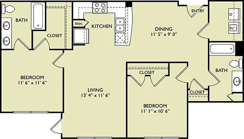 Floor plan B2