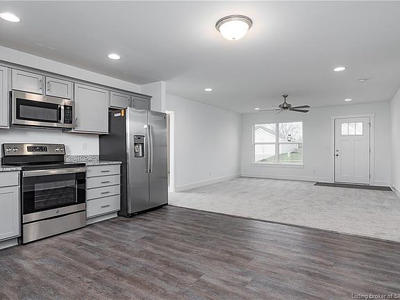 Open Concept Kitchen Living Room