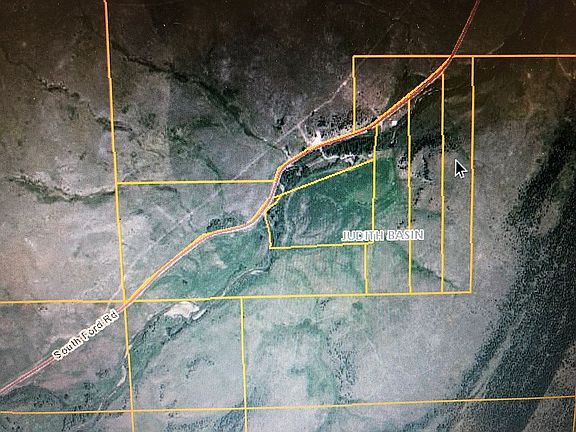 Arrow shows 20 acre lot