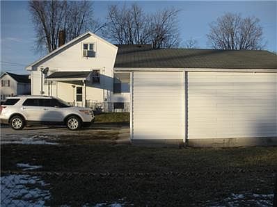 Back of the house, covered porch