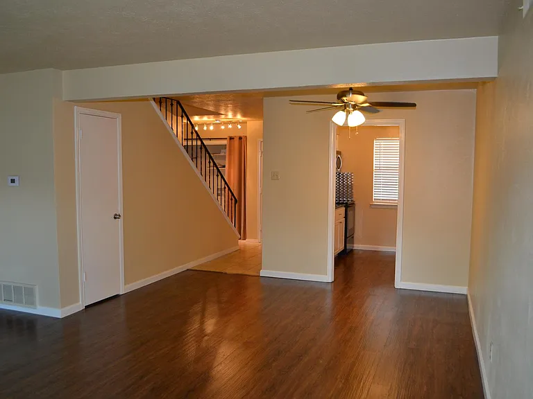 Foyer and dining room