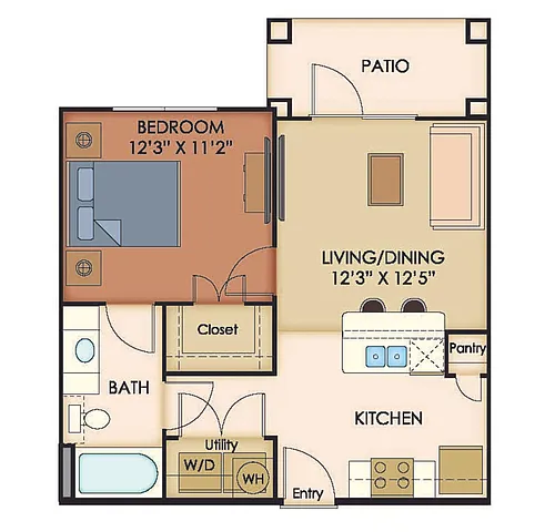 Floor plan A1