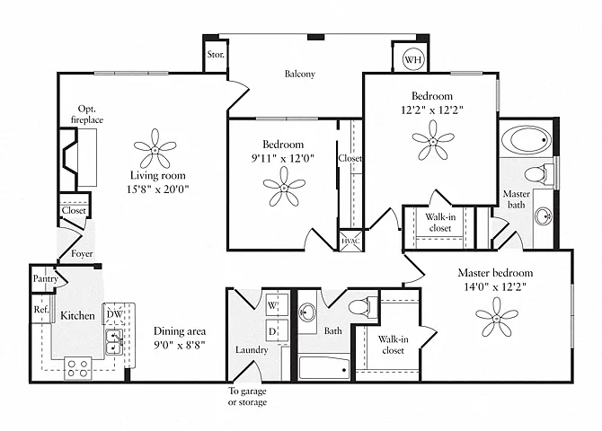 Floor plan C1