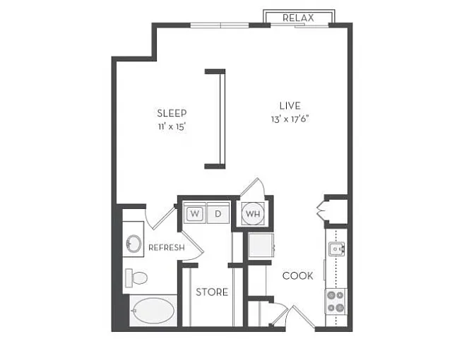 Floor plan The Watt