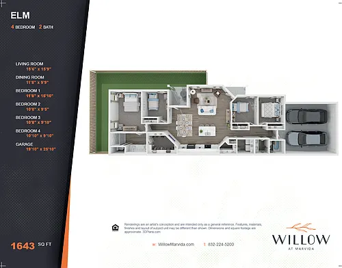 Floor plan Elm