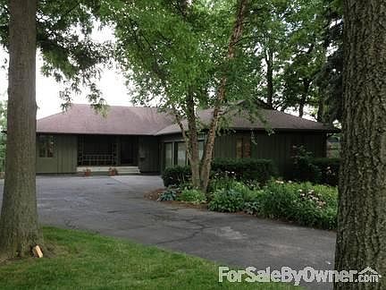 River Front Home in Maumee
						:
						Front View of home
