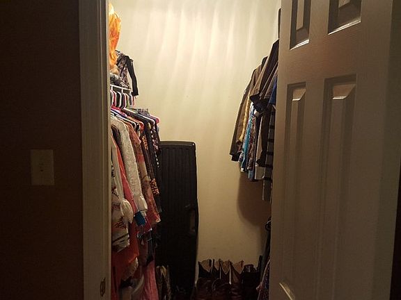 WALK IN CLOSET IN MASTER 