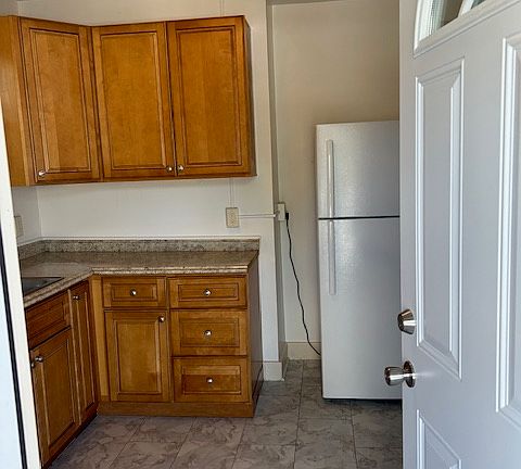 Kitchen from porch