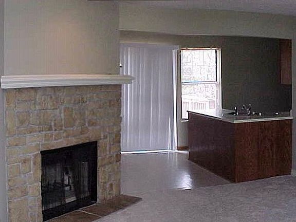 Living Room and Eat-In Kitchen