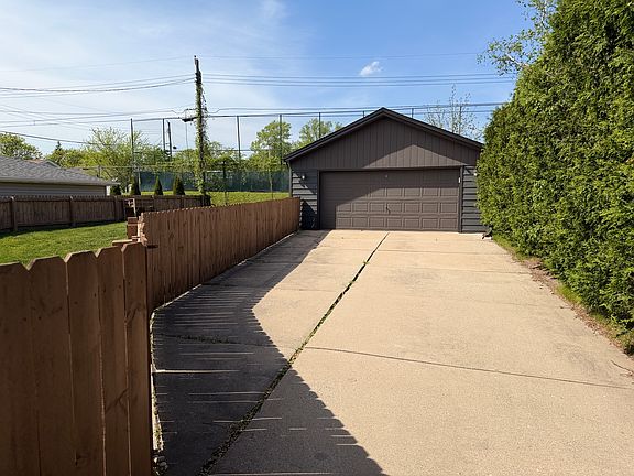 2 car garage and driveway