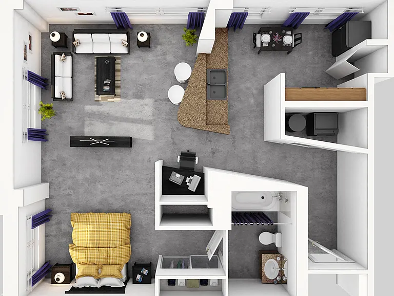 11 East Forsyth Apartments — Photo 38