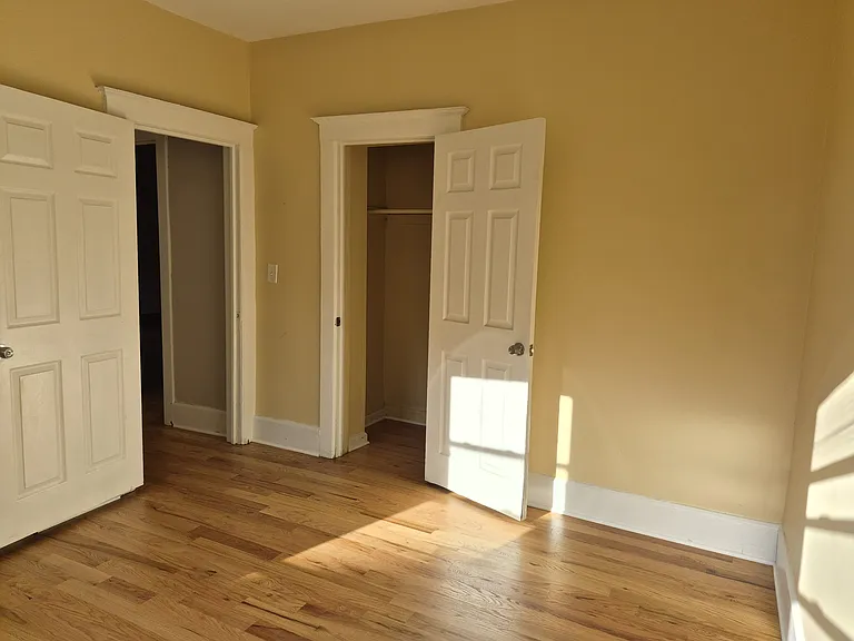Master bedroom entrance and closet.