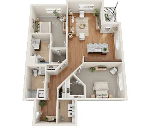 Floor plan B2