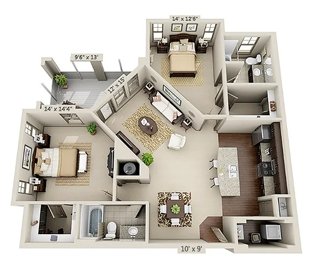 Floor plan Tuscumbia
