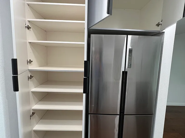Pantry and counter depth fridge