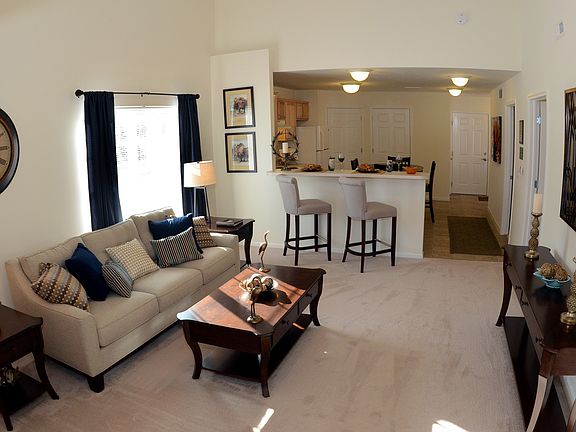 Room for barstools plus a table!