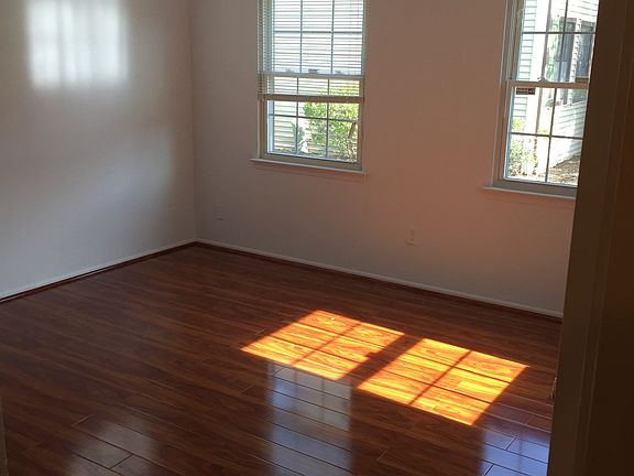 Brightly lit bedroom
