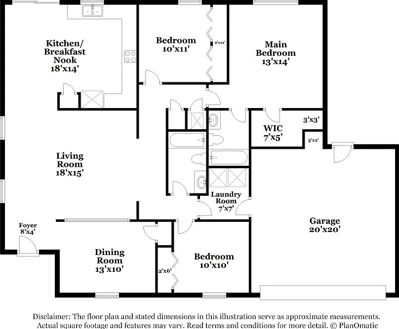 3 bed, 2.0 bath, 1601 sqft, $1,930 — Photo 2