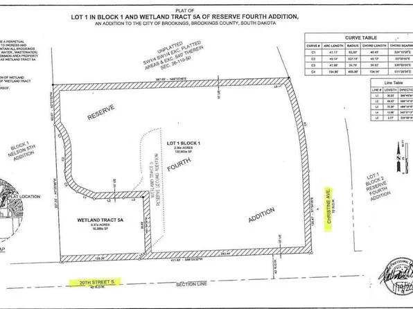 Reserve Fourth Addition 20th St S, Brookings, SD 57006