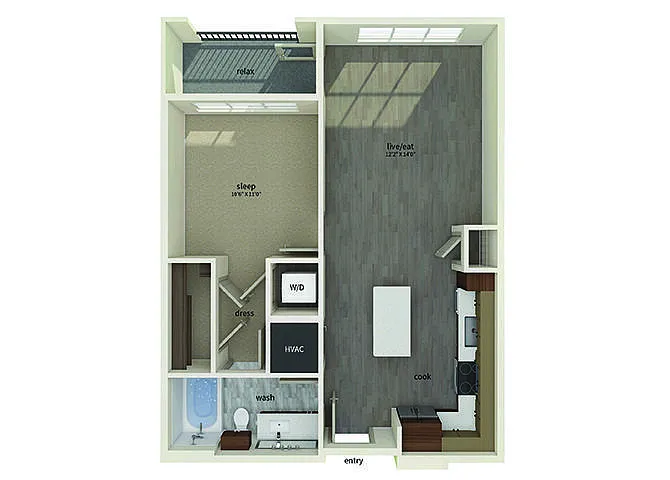 Floor plan A1