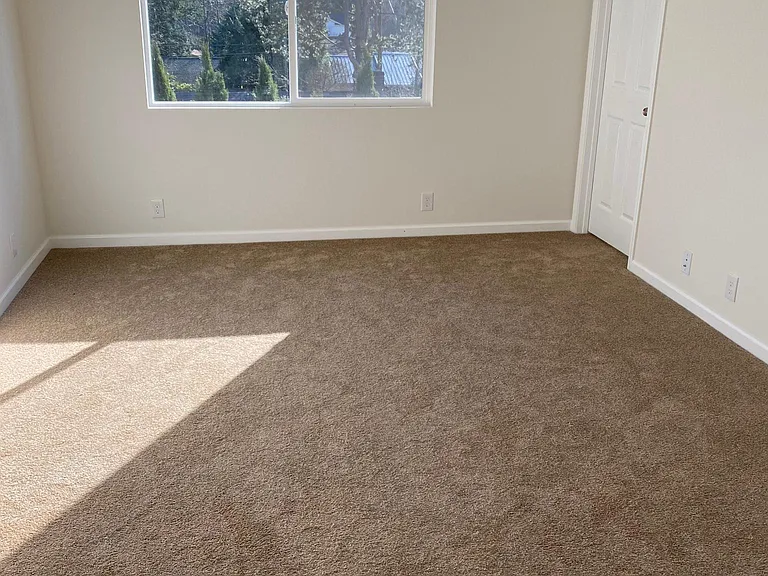 Master bedroom. Blinds have been installed since this photo.
