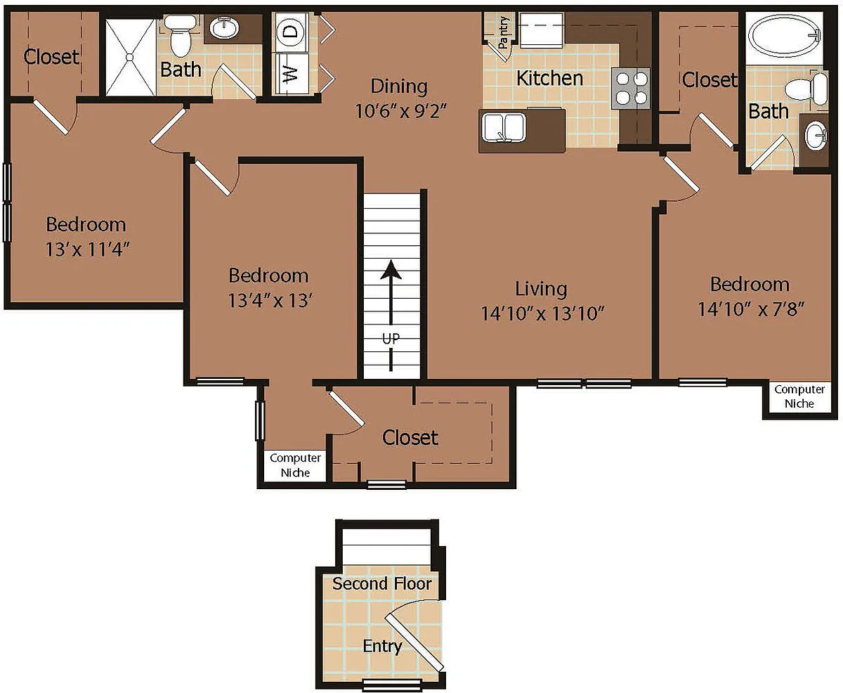 Floor plan C1-2