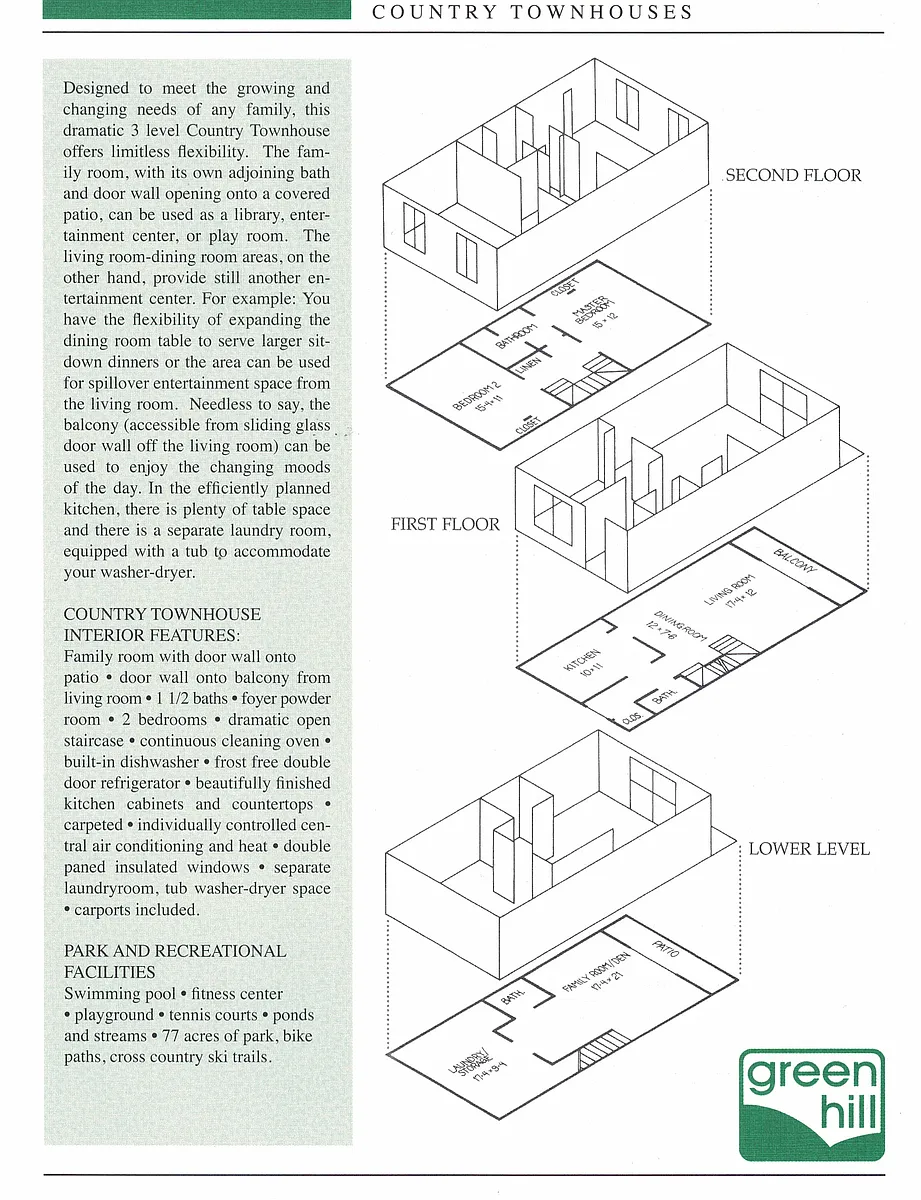 Floor plan Townhouse