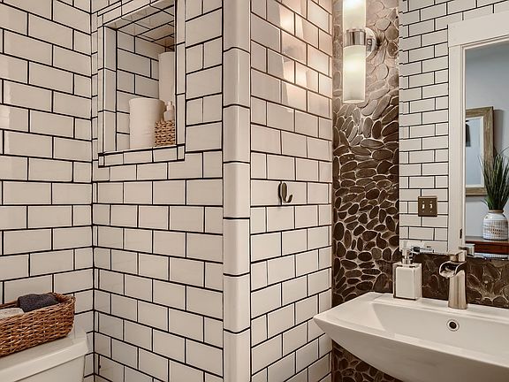 Main floor half bath