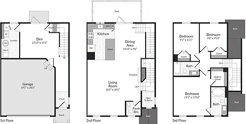 Floor plan TH2_CF