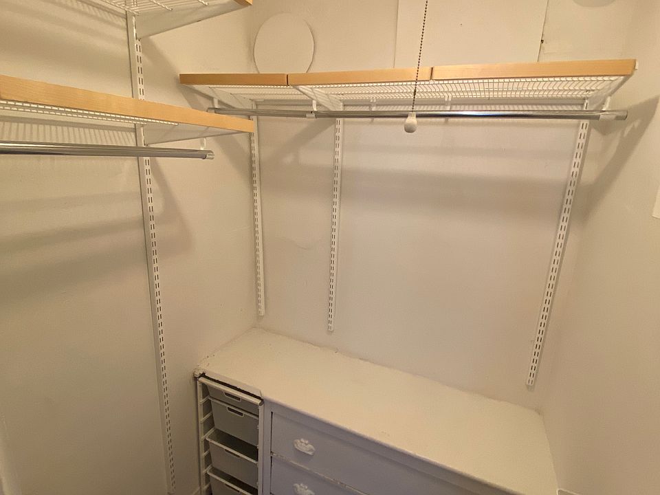 Walk in closet front room.
